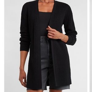 Express Black cardigan NWT